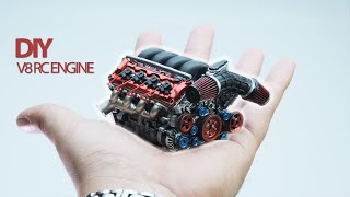 Building a V8 LS Engine Model Kit  MAD Animated Engine Model Kit  Step by Step  ASMR [upl. by Ettelloc]