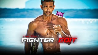 Fighter Edit  Hrithik Roshan 4k edit  Mass audio edit  attitude status slowed [upl. by Mountford]