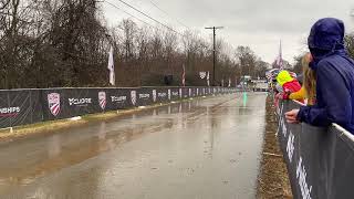 USA CYCLING CycloCross National Championship 1718 men’s finish [upl. by Nylasej]