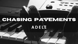 Chasing Pavements  Adele Acoustic Karaoke [upl. by Ysiad579]