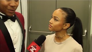 Karrueche Tran about Motivation  Beauty Tips [upl. by Laekim]