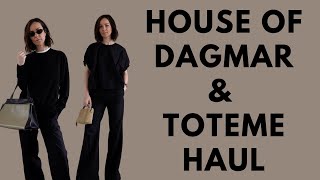 What I bought in Stockholm House of Dagmar amp Toteme Haul [upl. by Miarhpe]