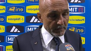 SPALLETTI ATTACCA TUTTI post FRANCIA ITALIA 13 [upl. by Yam]