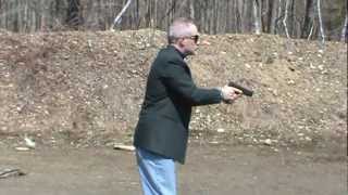 Federal Air Marshal Qualification Drill with Sig 220 [upl. by Irish]