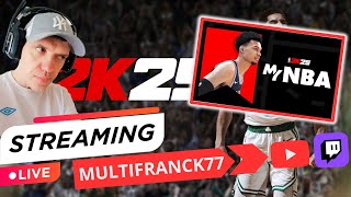 NBA 2K25 ALLSTAR GAME 🔴 LIVE 🎮😄️🏀 [upl. by Tallia]