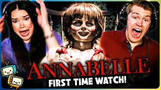 ANNABELLE 2014 Movie Reaction  First Time Watch  Supernatural Horror  Annabelle Wallis [upl. by Atlanta]