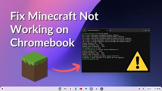 How to Fix Minecraft Not Working on Chromebook [upl. by Sherie]