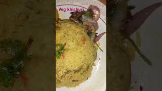 Khichdivegkhichdi খিচুড়ি alugosht vortarecipeখিচুরি khichdi ভেজ beefcurryfriday kunanta [upl. by Nahtal544]