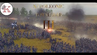 9000 French Soldiers Attack Napoleon Total War 3 4v4 [upl. by Arinay640]