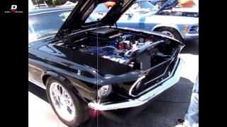 1969 Mustang Rev  Burnout [upl. by Rosenfeld52]