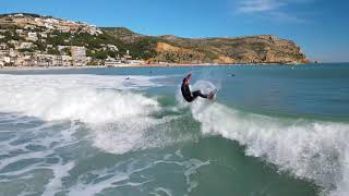 Mediterranean SurfingJavea Surf Sessions [upl. by Neomah]