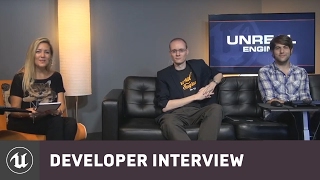 Hourences visits Epic  Developer Interview  Unreal Engine [upl. by Rasaec]