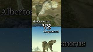 Albertosaurus VS Gorgosaurus dinosaurworldmobile roblox [upl. by Annoerb]