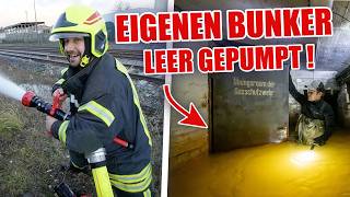 LOSTPLACE  WIR pumpen EIGENEN BUNKER aus 😳🔥 Damit hat KEINER gerechnet 😱  ItsMarvin [upl. by Akima29]