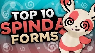 Top 10 Favorite Spinda Forms Spot Patterns [upl. by Ahsan]