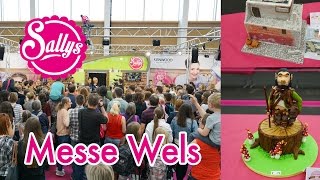 Die schönsten Torten auf der Kuchenmesse Wels  Gewinner Schulranzen Auslosung  Sallys Welt [upl. by Ahsekat]