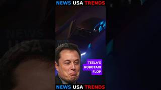 Tesla’s Robotaxi Flop  What’s Really Going Onusa news tesla robotaxi stockmarket [upl. by Joachima]