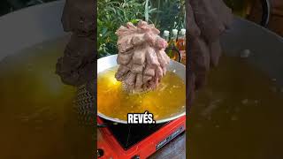 ¡Fritura de carne😮 shortsvideo [upl. by Pike]