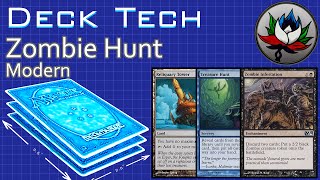 Funny UB Zombie Hunt “Budget” Modern Deck Tech – MTG [upl. by Camile]