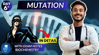 mutation biochemistry  types of mutation biochemistry  Frameshift amp point mutation biochemistry [upl. by Clarie]