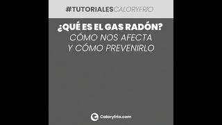 ¿Qué es el gas radón Segunda causa de muerte por cáncer de pulmón en España Cómo nos afecta y c [upl. by Imoian225]