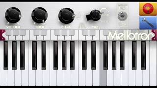 Mellotron  Leslie quotWatcher of the Skiesquot introduction [upl. by Salomon629]