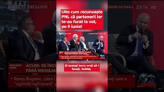 PNL recunoaște că ei și PSD teau furat la vot pe 9 iunie CMF31240009 [upl. by Aelsel]