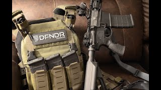 DFNDR QRC Plate Carrier Part 2 unboxing of lvl III X plates [upl. by Birdella]