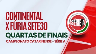 FúriaSete30BusanelloCaravela X Continental  Quartas de Final  Campeonato Catarinense de Futebol7 [upl. by Refiffej]