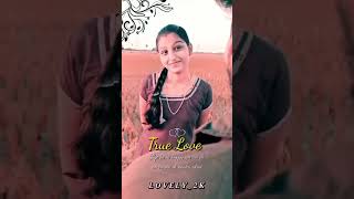 Kadhala❣️ kadhala❤️ song tamil true love status new trending video cute love shorts viralvideo [upl. by Sirdi]