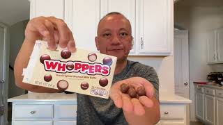 👂 ASMR WHOPPERS MALTED MILK BALLS CANDY CRUNCHING AND EATING SOUNDS 👂 FULL VIDEO 👂 asmr [upl. by Nellir]