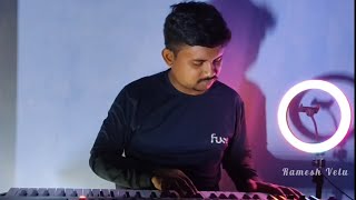 Oru Paarvaiyil song BGM  SMS  Keyboard Cover  Ramesh Velu [upl. by Nyrb426]