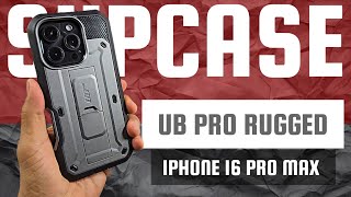 Supcase UB Pro Rugged Case Review for iPhone 16 Pro [upl. by Nnylear]