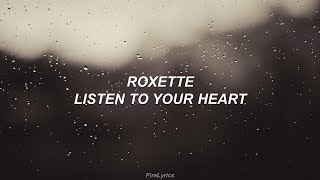 Roxette  Listen to your heart  Sub Español [upl. by Epolenep]