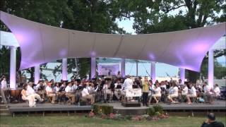 Jiayi He plays harmonica wizard with Helen Bauer and Northwinds Symphonic Band [upl. by Siblee]