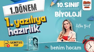 10Sınıf  Biyoloji  1Dönem  1Yazılıya Hazırlık  Zeliha YÜCEL [upl. by Dianthe]