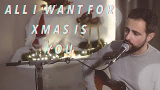 All I Want For Xmas Is You Louis Vlahakis acoustic cover [upl. by Naic67]