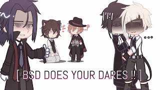 BSD does your dares   Tw desc Gachaplus  other mods BungoStrayDogs°MeiRin° [upl. by Robillard320]