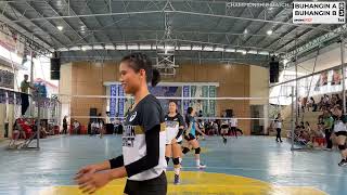 CHAMPIONSHIP MATCH BUHANGIN A vs BUHANGIN B  DAVAO 2ND DISTRICT VOLLEYBALL LEAGUE  WOMEN’S DIV [upl. by Telfore472]