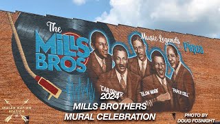 2024 Mills Brothers Mural Celebration [upl. by Giamo]