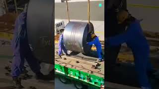 steel coil amazingfacts steel tamil experiment automobile trending dastan interestingfacts [upl. by Wilscam]