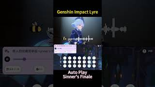 Auto Play Sinners Finale Focalors Furina in Genshin Impact Lyre genshinimpact [upl. by Reyaht]