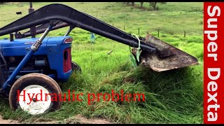 Fordson Dexta hydraulic problem [upl. by Oraneg192]