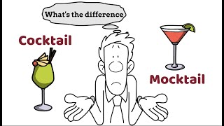 What is Cocktail and Mocktail  Cocktail vs mocktail  fampb service knowledge  Hotel Management [upl. by Lais101]