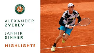 Alexander Zverev vs Jannik Sinner  Round 4 Highlights I RolandGarros 2020 [upl. by Idak]