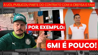 FOI REVELADO PARTE DO CONTRATO DA LEILACREFISA E FAM COM O PALMEIRAS  QUAL A CONCLUSÃO [upl. by Rube]