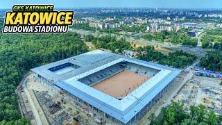 Budowa Stadionu GKS Katowice  Lipiec 2024 [upl. by Agni927]