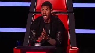 Top 10 performance Surprised coaches in The voice USA Auditions 2018 [upl. by Aliekat207]