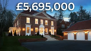 Touring a £5695000 Modern Mansion in Buckinghamshire  Tour UK [upl. by Amaj37]