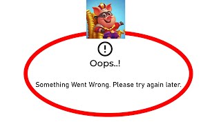 Fix Coin Master Oops Something Went Wrong Please Try Again Later Error in Android [upl. by Akenna]
